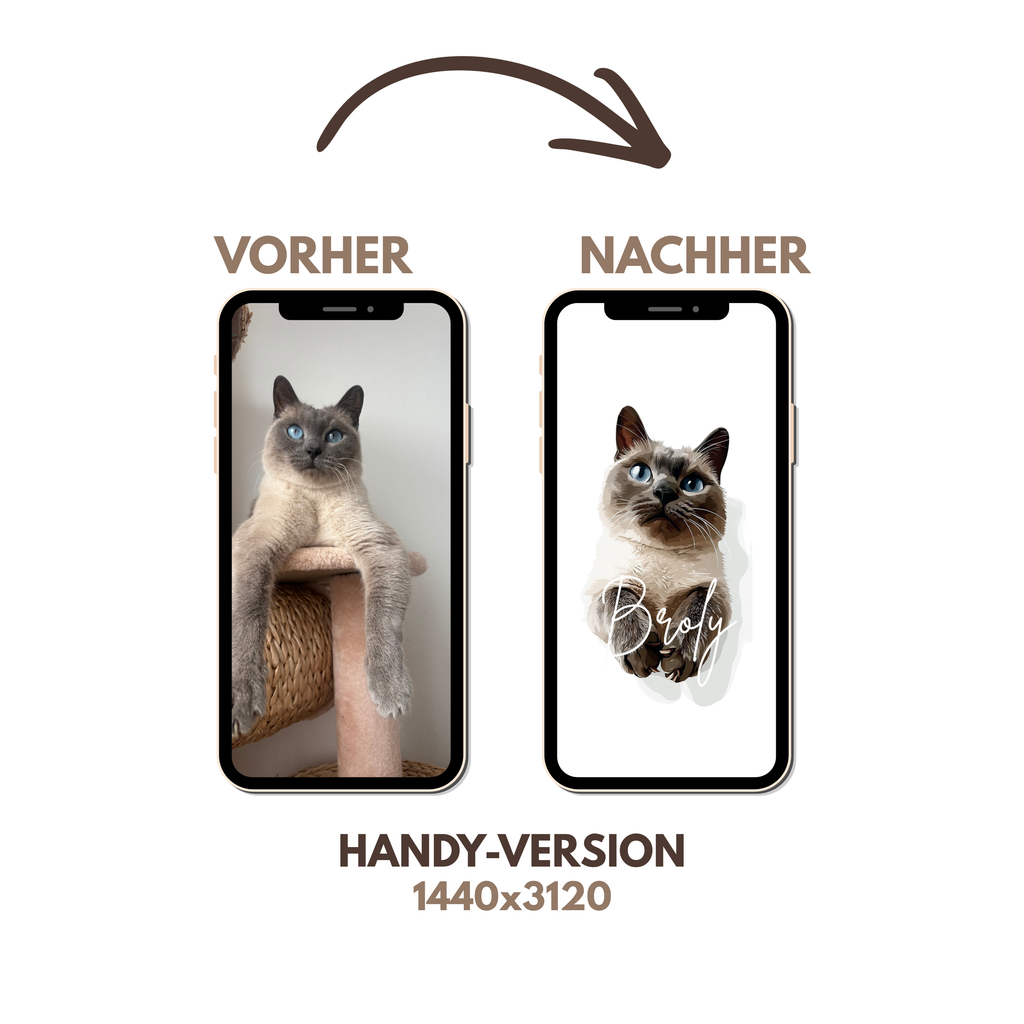Personalisiertes Haustierbild zum Download